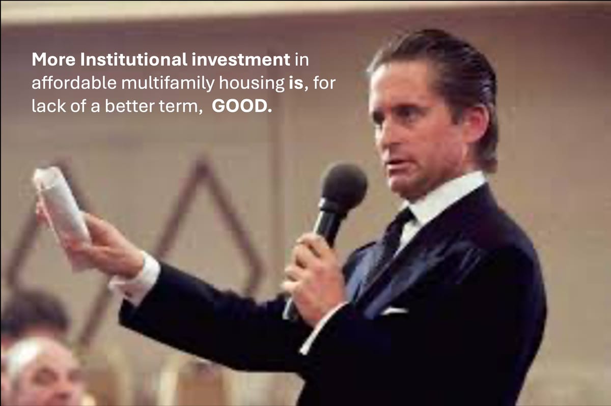 Private Capital Is Moving Into Affordable Housing and Why That is Good